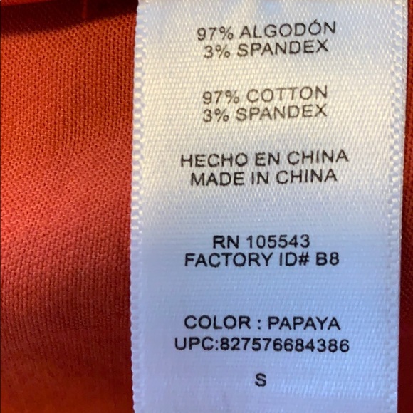 Burnt Orange Dress Coat - Picture 4 of 4